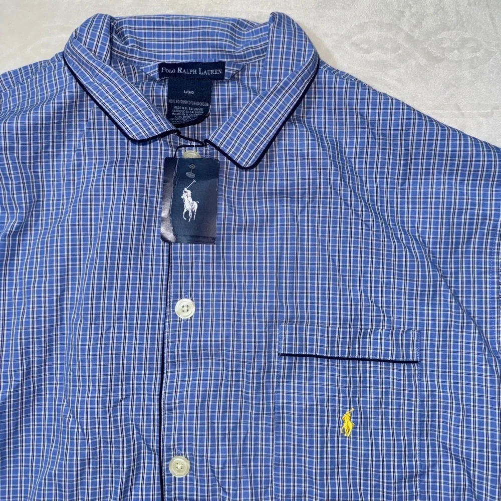 NWT Men's Polo Ralph Lauren Sleepwear Shirt